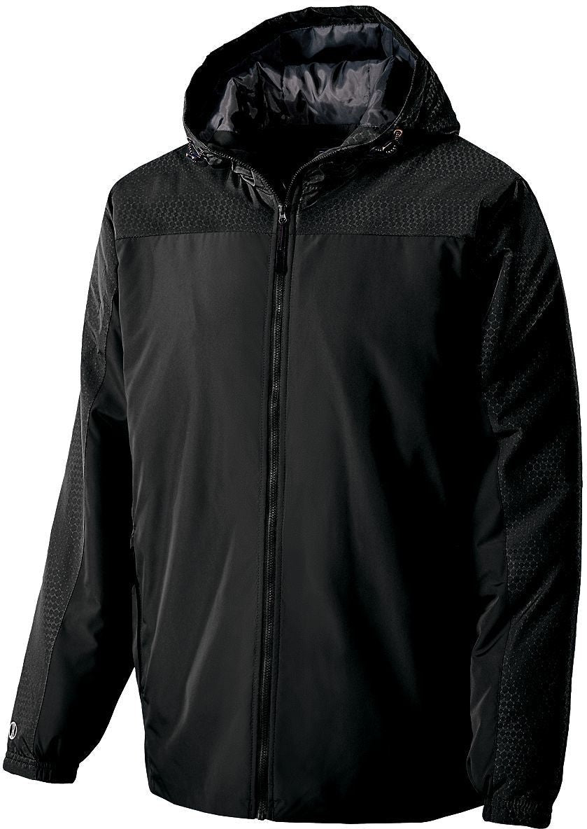 BLACK/CARBON BIONIC HOODED JACKET