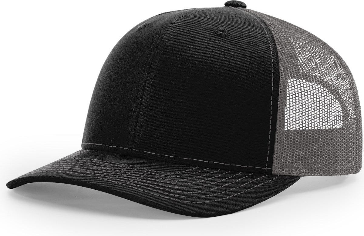 Black/Charcoal Recycled Trucker