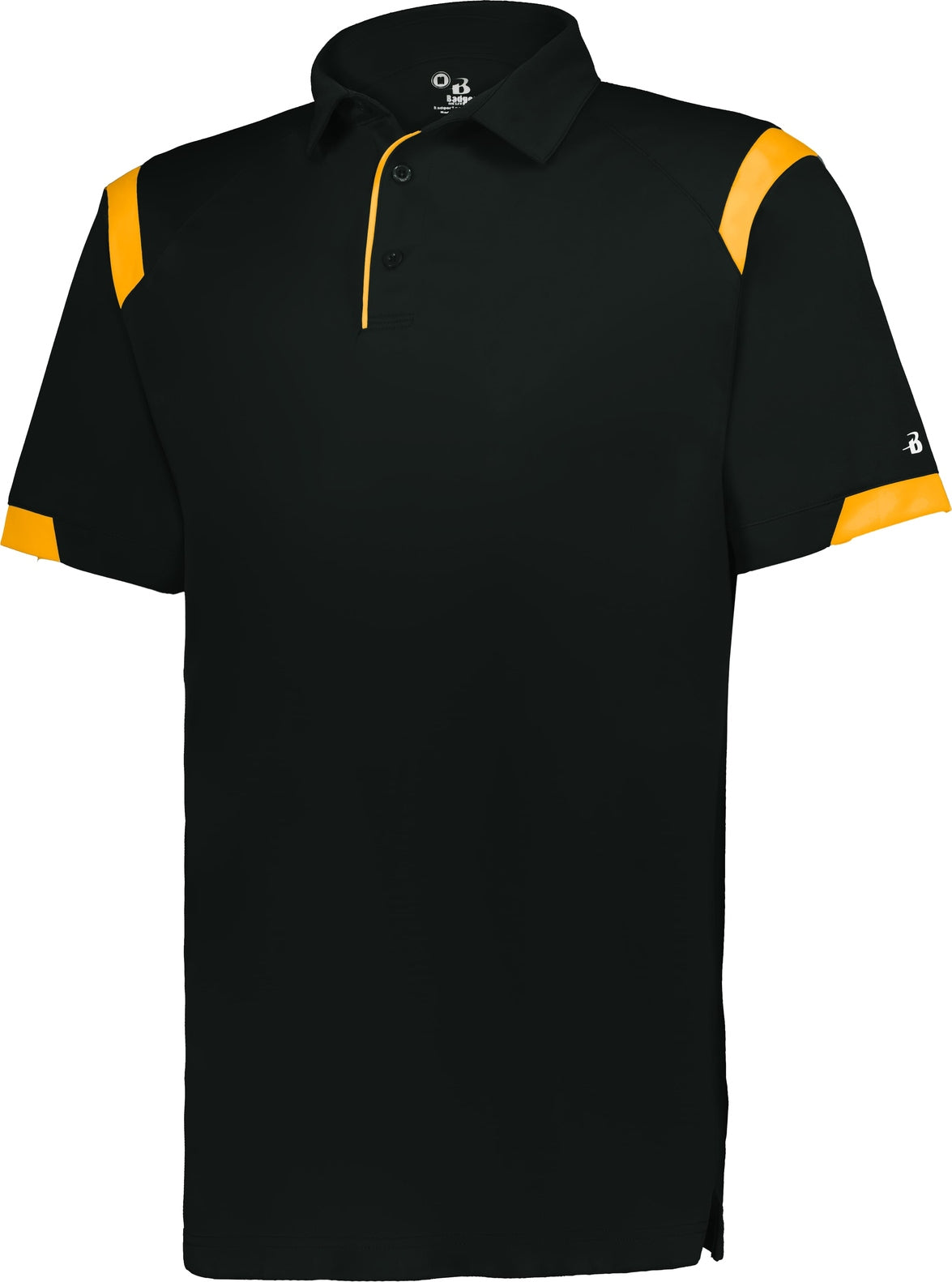 BLACK/GOLD (BA) ON THE RISE POLO