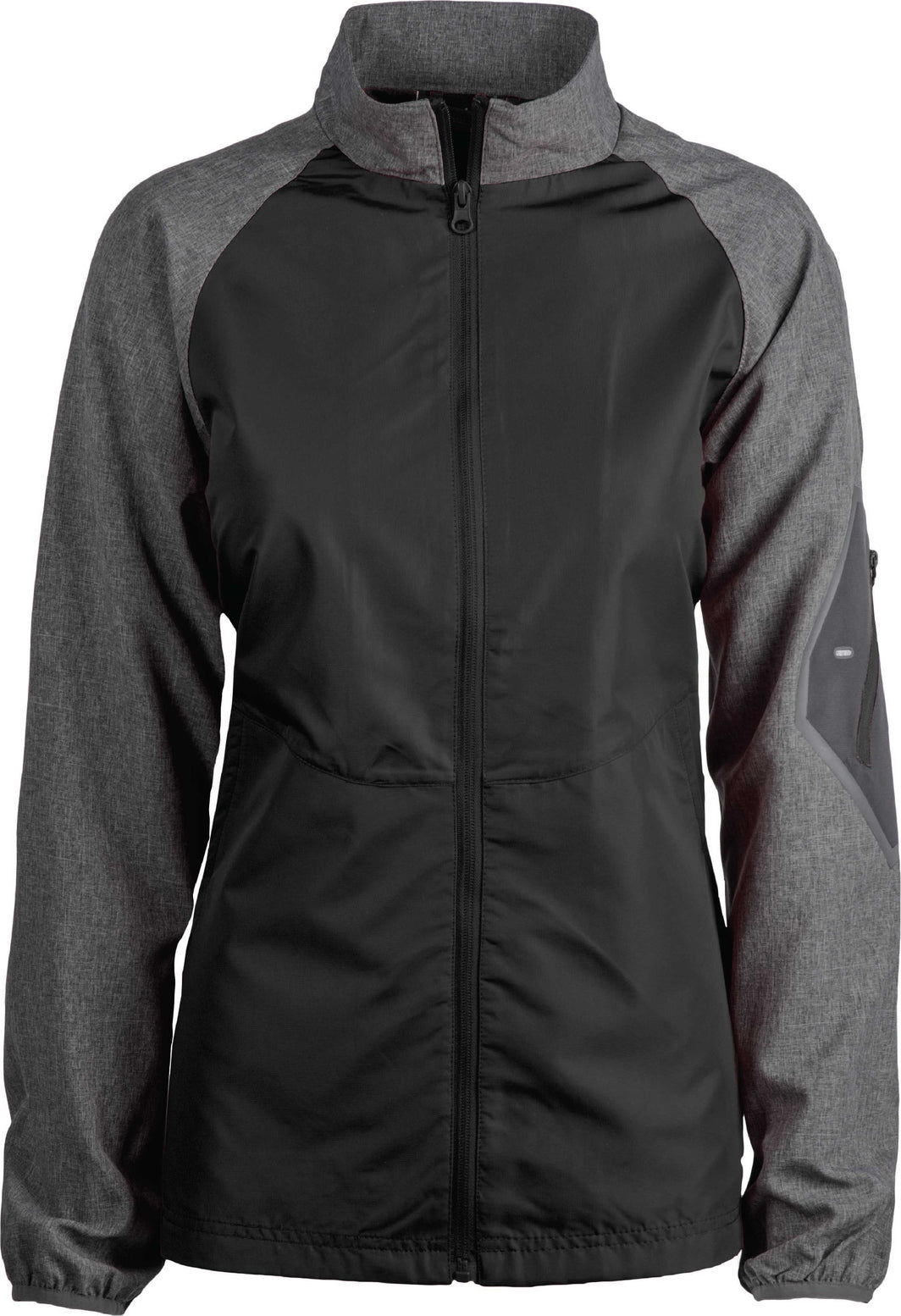 Black/Heather Ladies Hurricane  grouped