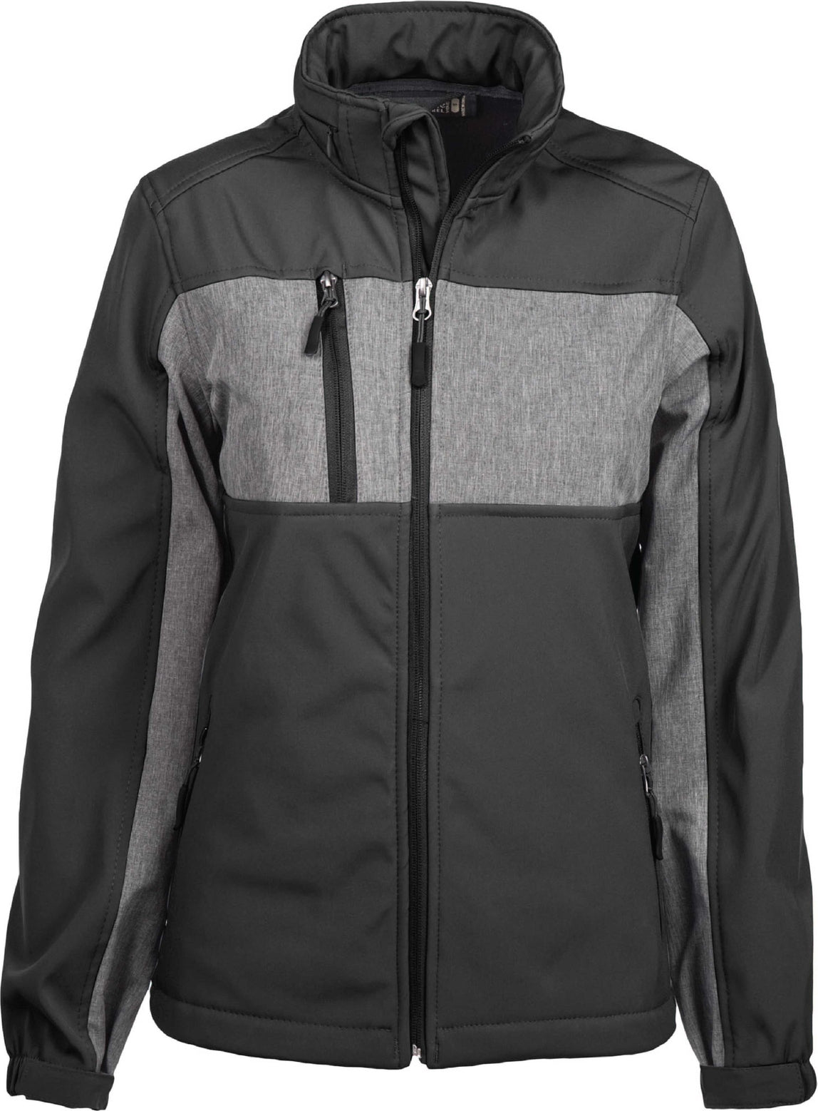 Black/Heather Ladies Zephyr  grouped