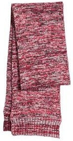 Black/Ir Gy/Wh Sport-Tek Marled Scarf. STA04