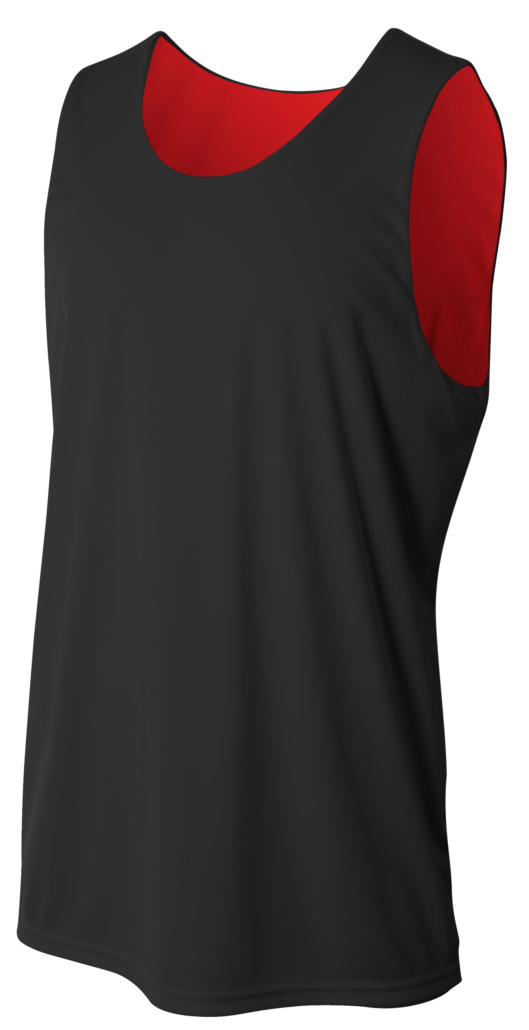 BLACK/RED A4 Sprint Jump Reversible Jersey  grouped