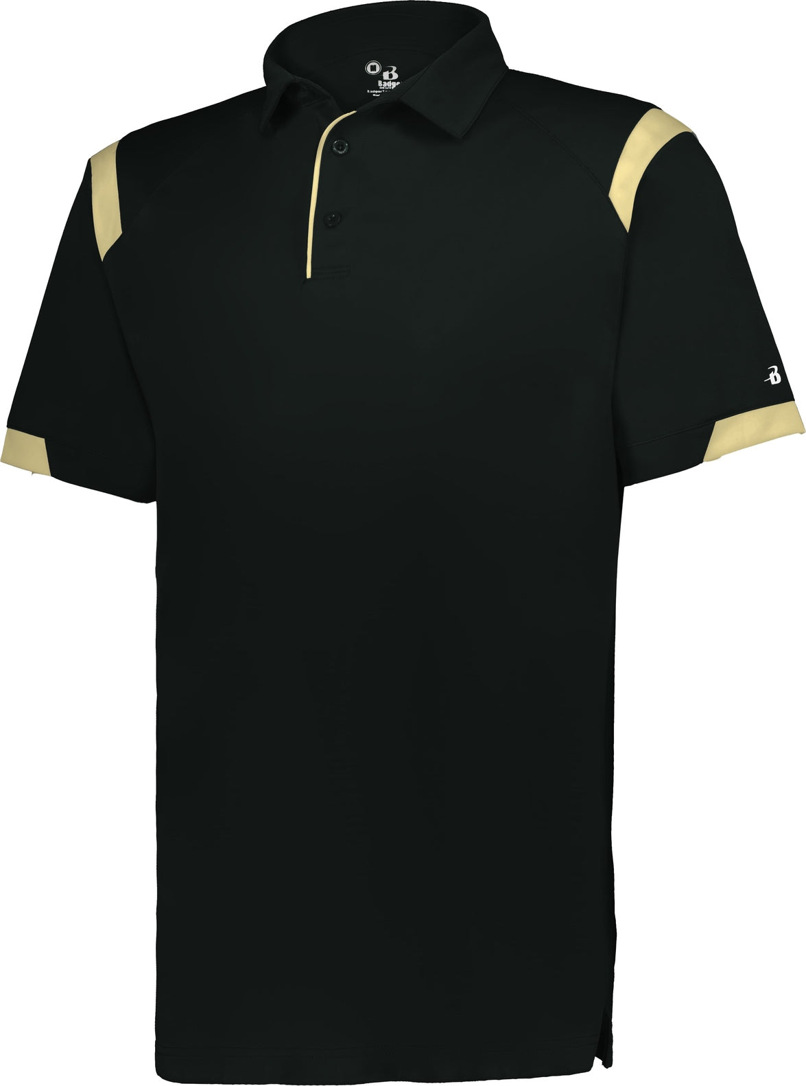 BLACK/VEGAS (BA) ON THE RISE POLO