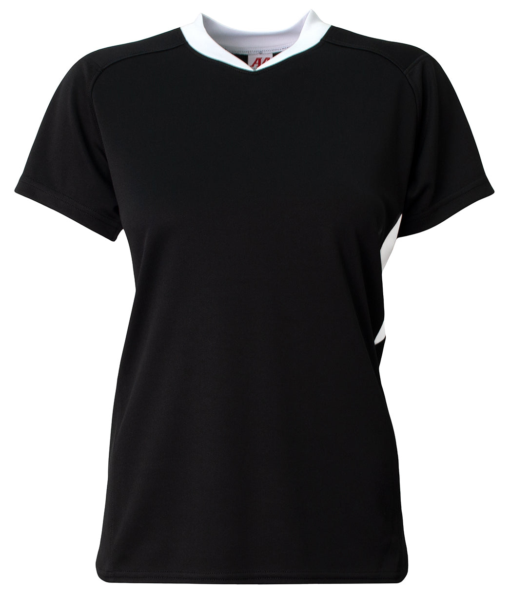 BLACK/WHITE A4 Girl's Pro DNA Softball Jersey  grouped