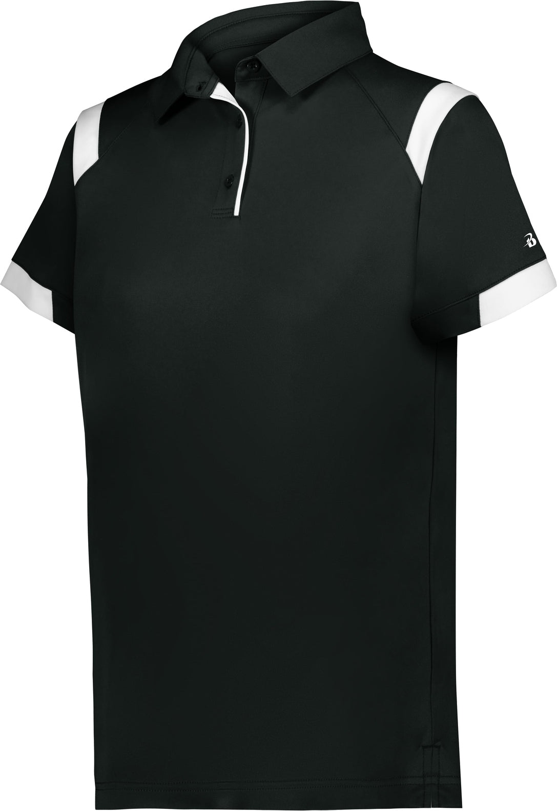 BLACK/WHITE (BA) ON THE RISE LADIES POLO
