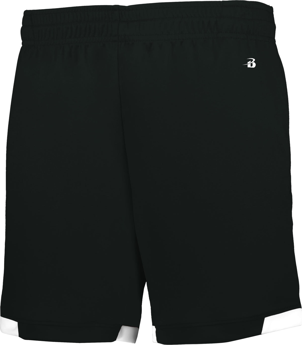 BLACK/WHITE (BA) ON THE RISE YTH PKT SHORTS