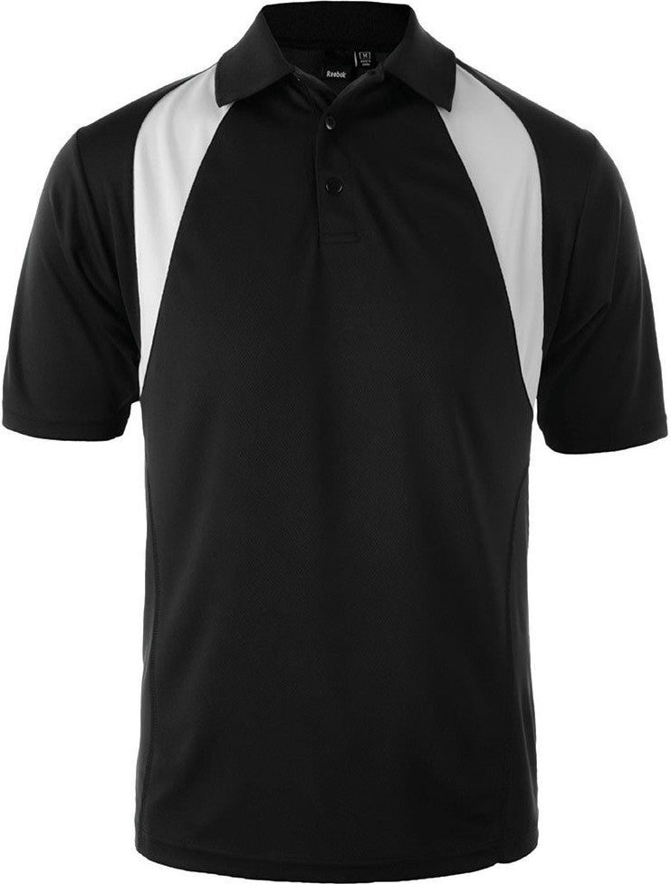 Black/White Reebok Athletic Polo  grouped