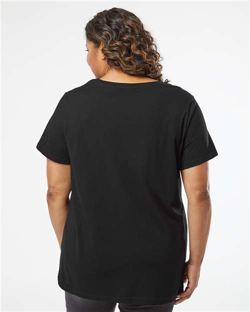 Blended Black Curvy Collection Women's Fine Jersey Tee - 3816