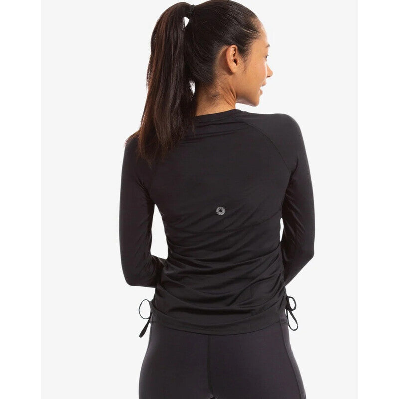 Bloquv Drawstring Long Sleeve Crew (w)