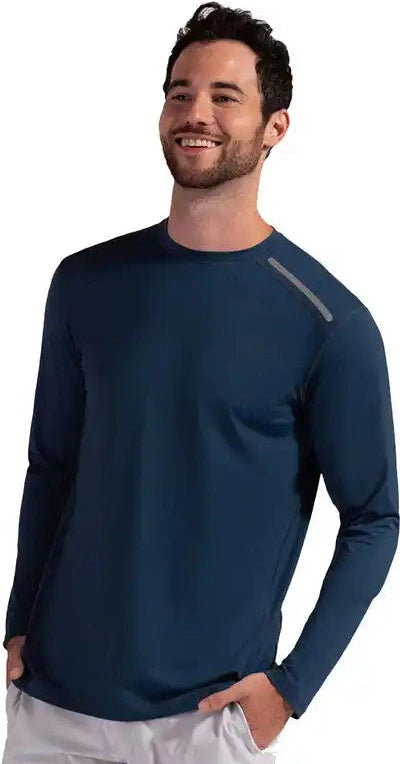 Bloquv Jet Long Sleeve Tee Men’s Blue