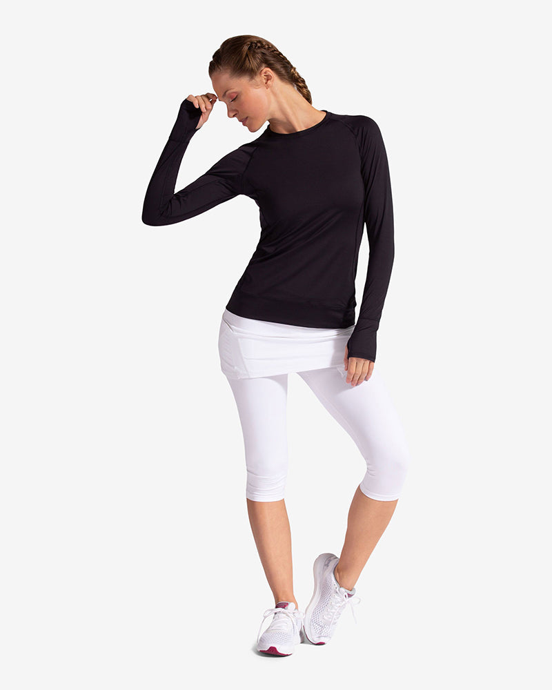 Bloquv Long Sleeve Pullover (w)