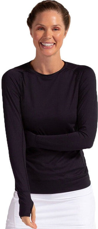 Bloquv Long Sleeve Pullover Women’s - Black