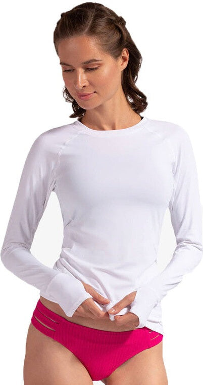 Bloquv Long Sleeve Pullover Women’s - White