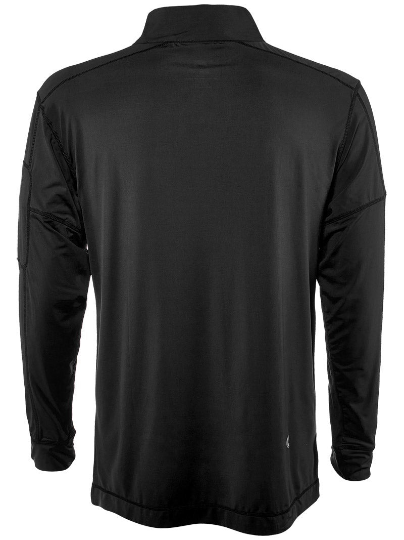 Bloquv Mock Zip Top