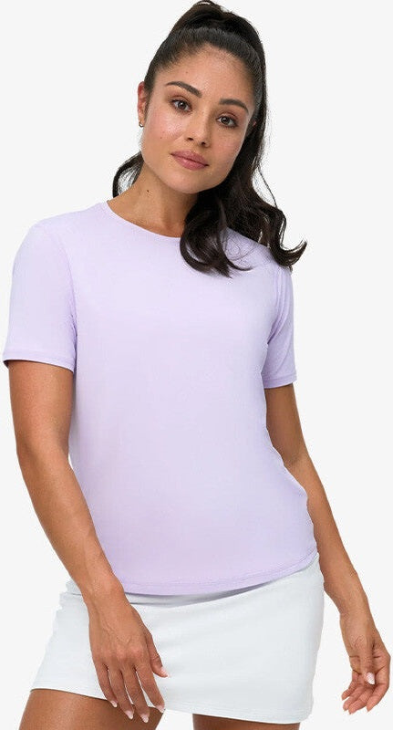 Bloquv Relaxed Short Sleeve Crew Women’s - Lavender