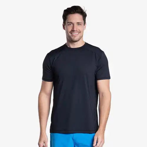 Bloquv Short Sleeve Crew Men’s Black