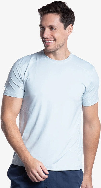 Bloquv Short Sleeve Crew Men’s - Soft Gray