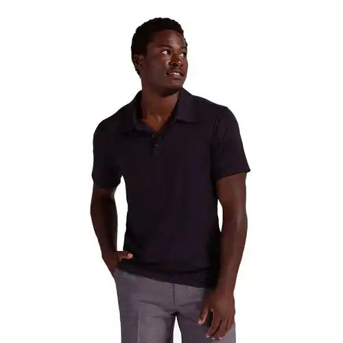 Bloquv Short Sleeve Polo Men’s Black