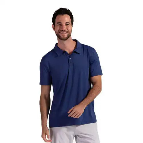 Bloquv Short Sleeve Polo Men’s - Navy