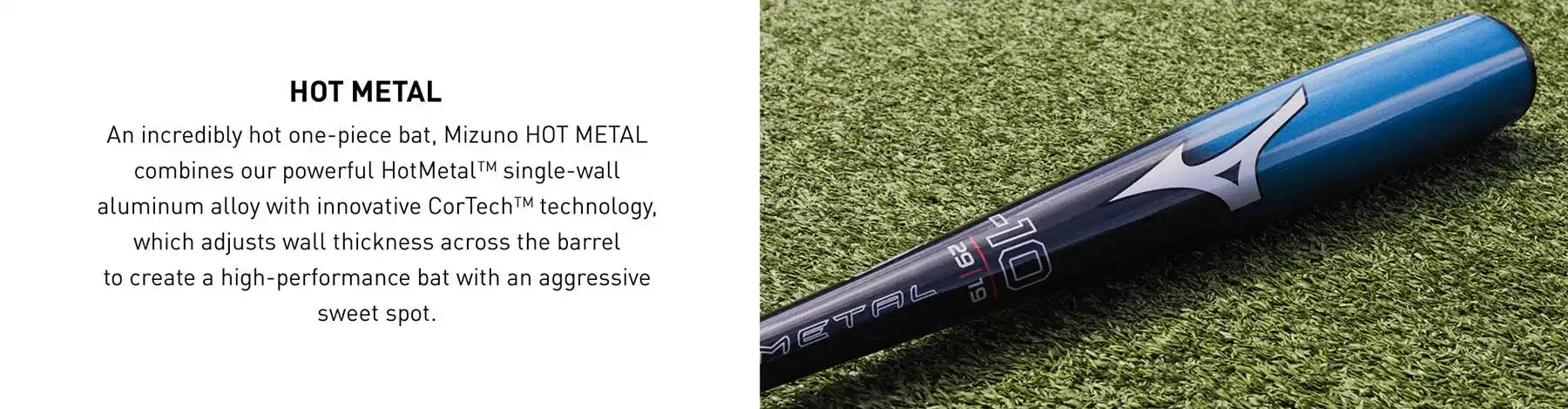 Mizuno Hot Metal Bat