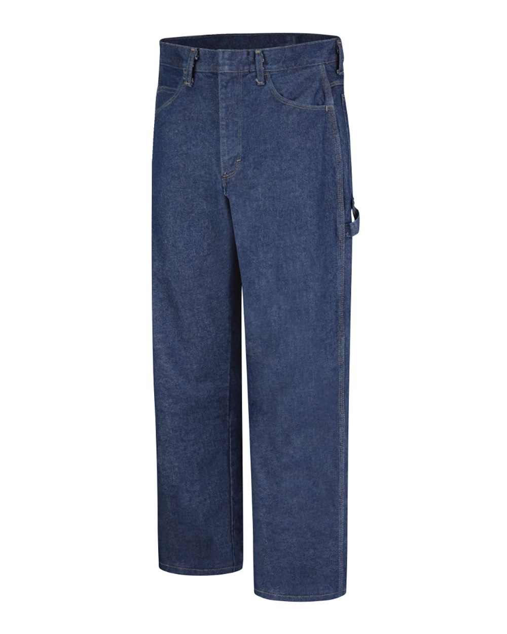 Blue Denim- 37UI Flame Resistant Pre-Washed Denim Dungaree - Extended Sizes - PEJ8EXT