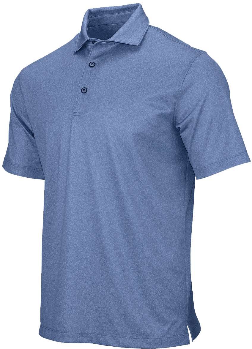 Blue Heather Derby Sublimated Heathered Polo - 152