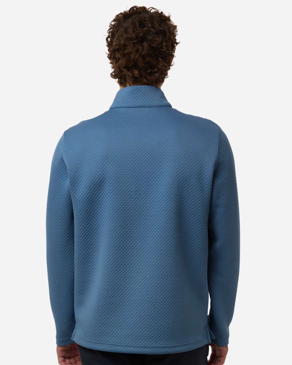 Blue Horizon Men's Pebble Quarter-Zip Pullover - 638595 plain