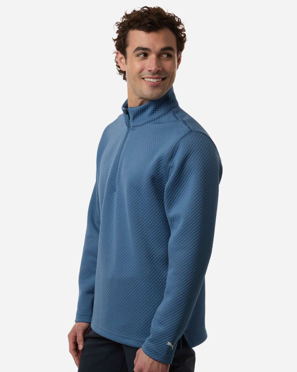 Blue Horizon Men's Pebble Quarter-Zip Pullover - 638595 plain