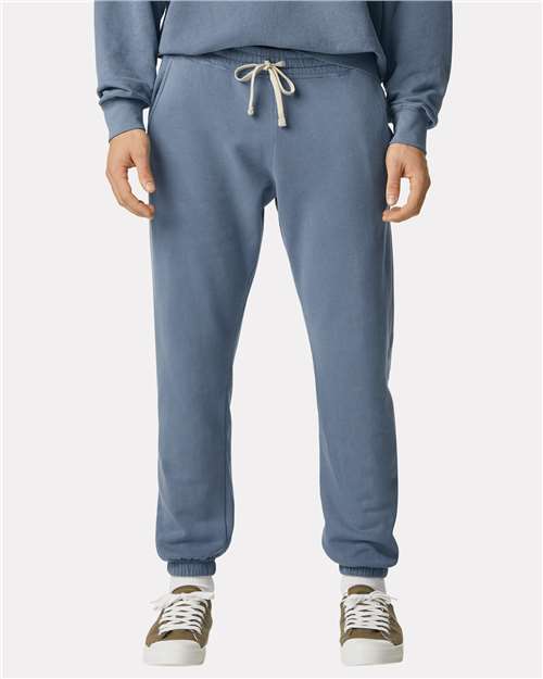 Blue Jean Garment-Dyed Lightweight Fleece Sweatpants - 1469