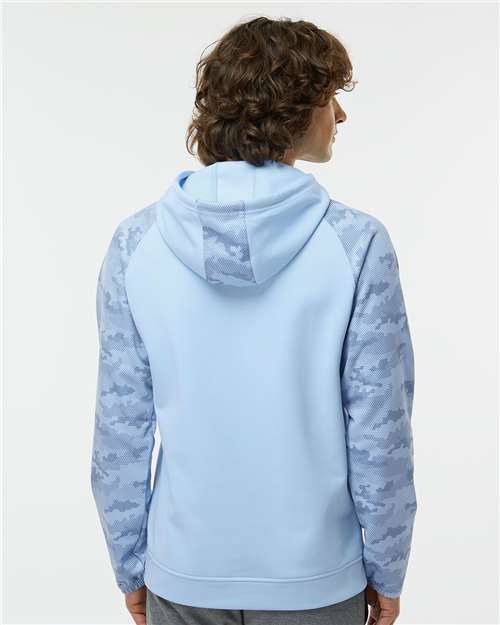 Blue Mist Tahoe Camo Fleece Hooded Sweatshirt - 306
