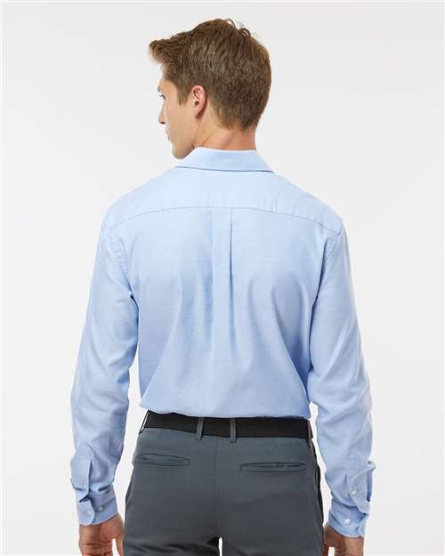 Blue New England Cotton Oxford Shirt - 13TH106