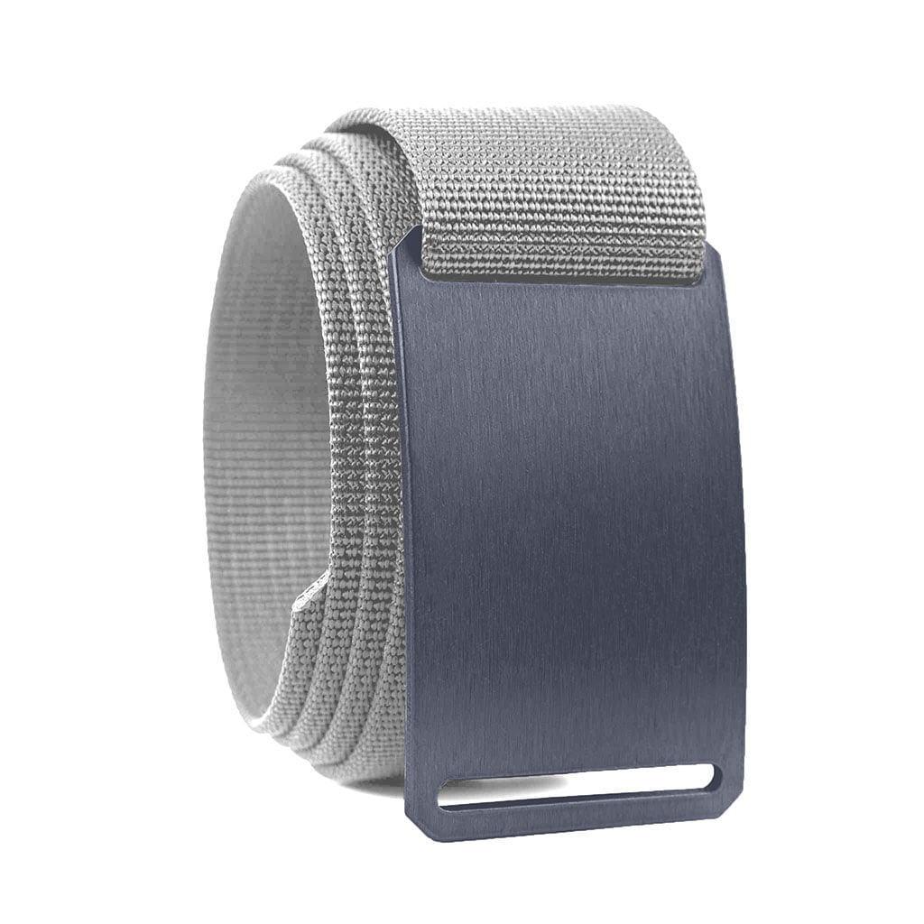 Blue Steel Belt - Titanium / Sm (28-30)