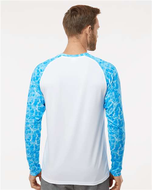 Blue Water Panama Colorblocked Long Sleeve T-Shirt - 231