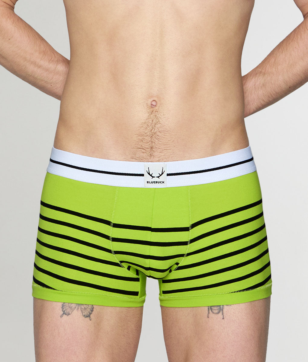 Bluebuck Nautical 25 Trunk - Lime Green/black / Small