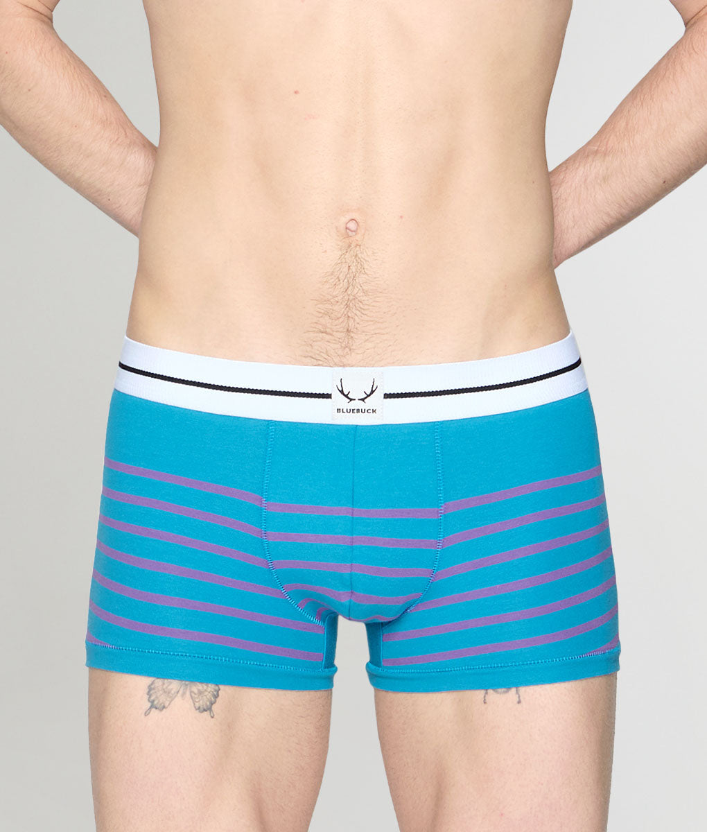 Bluebuck Nautical 25 Trunk - Mosaic Blue/deep Lavander / Small