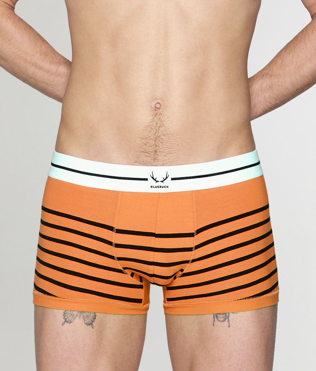 Bluebuck Nautical 25 Trunk - Orange/black / Small