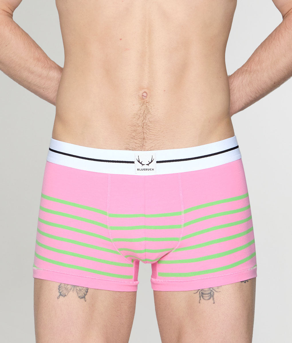 Bluebuck Nautical 25 Trunk - Pink/green / Small
