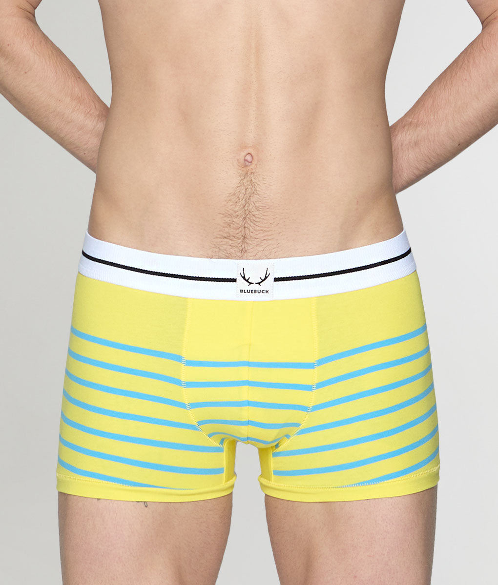 Bluebuck Nautical 25 Trunk - Yellow/blue / Small