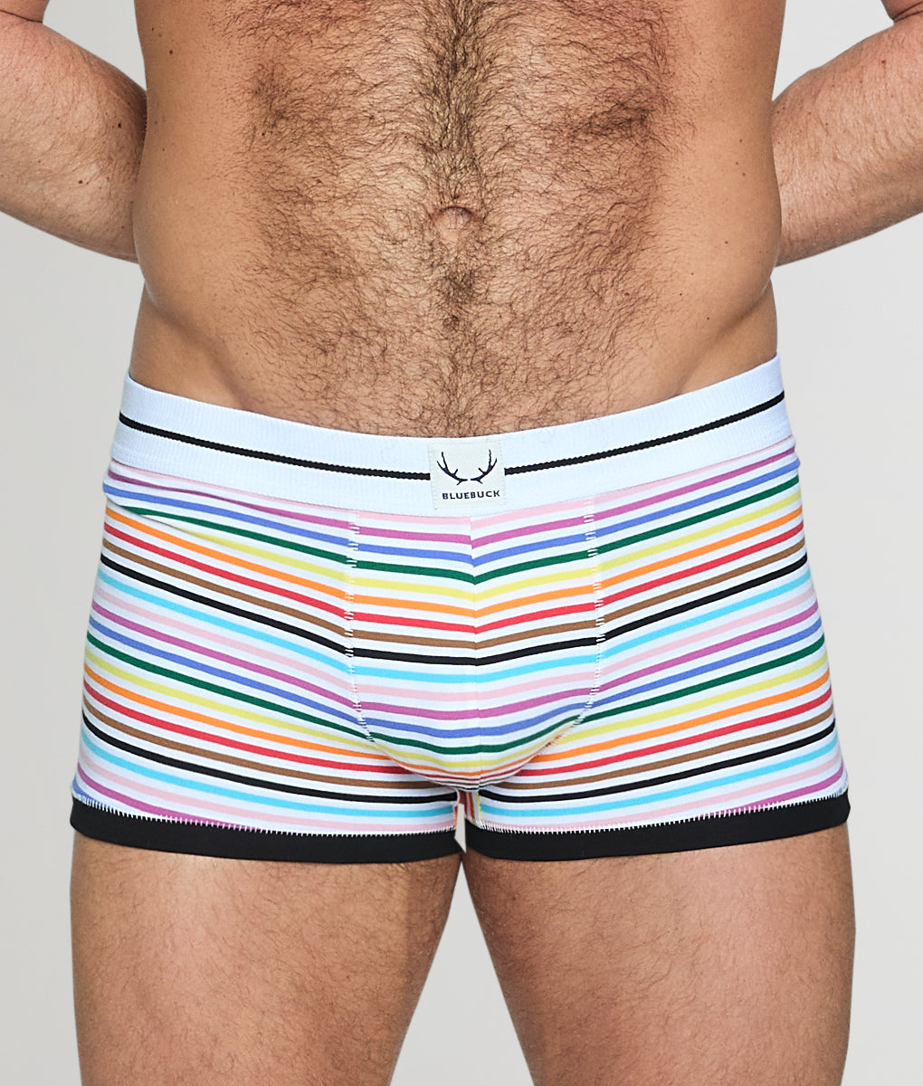 Bluebuck Pride Trunk - White / Small