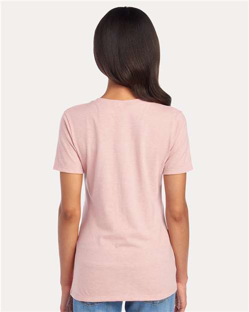 Blush Pink Women's Premium Blend V-Neck - 560WVR