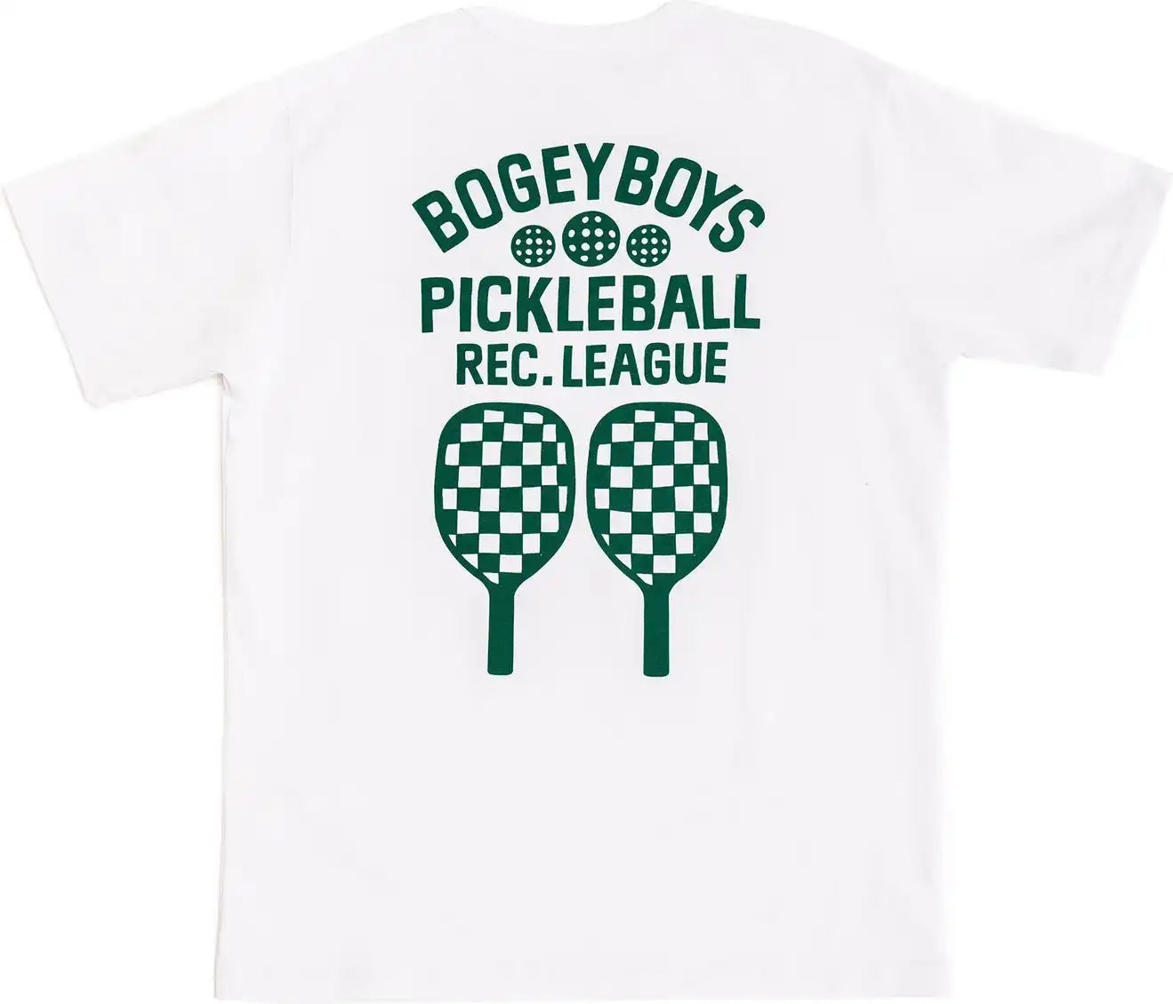 Bogey Boys Pickleball Tee - White