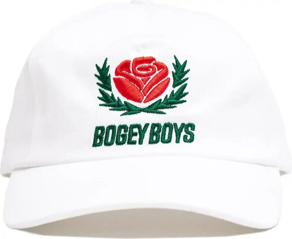 Bogey Boys Rose Pickleball Hat - White