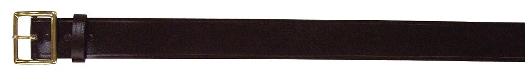 Bonded Leather Garrison Belt - Brass / Default / 1 3/4