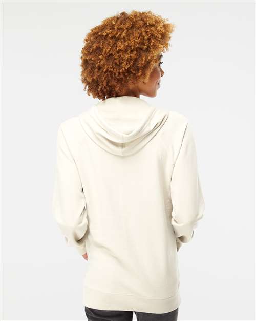 Bone Icon Lightweight Loopback Terry Hooded Sweatshirt - SS1000