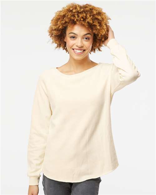 Bone Women&#39;s California Wave Wash Crewneck Sweatshirt - PRM2000