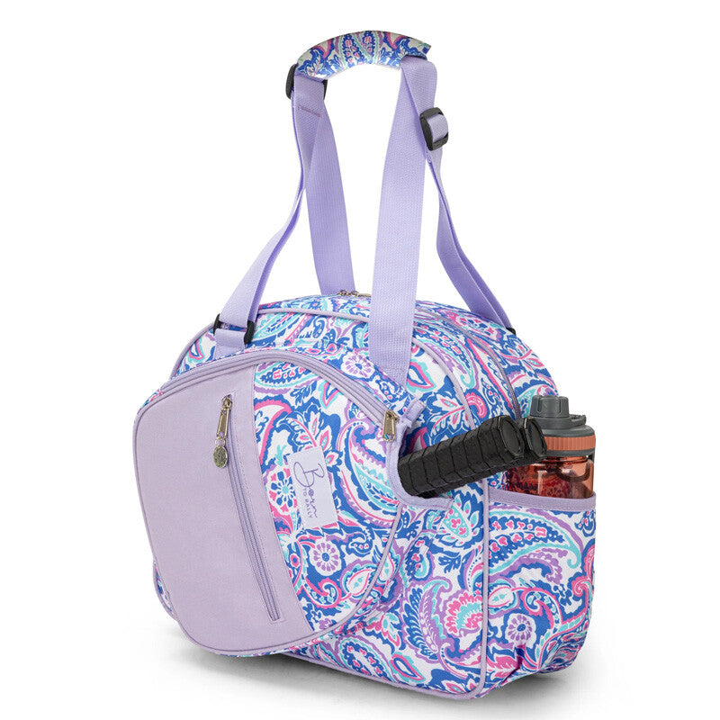 Born to Rally Pickleball Paisley Bag (pink) - Pur / Os