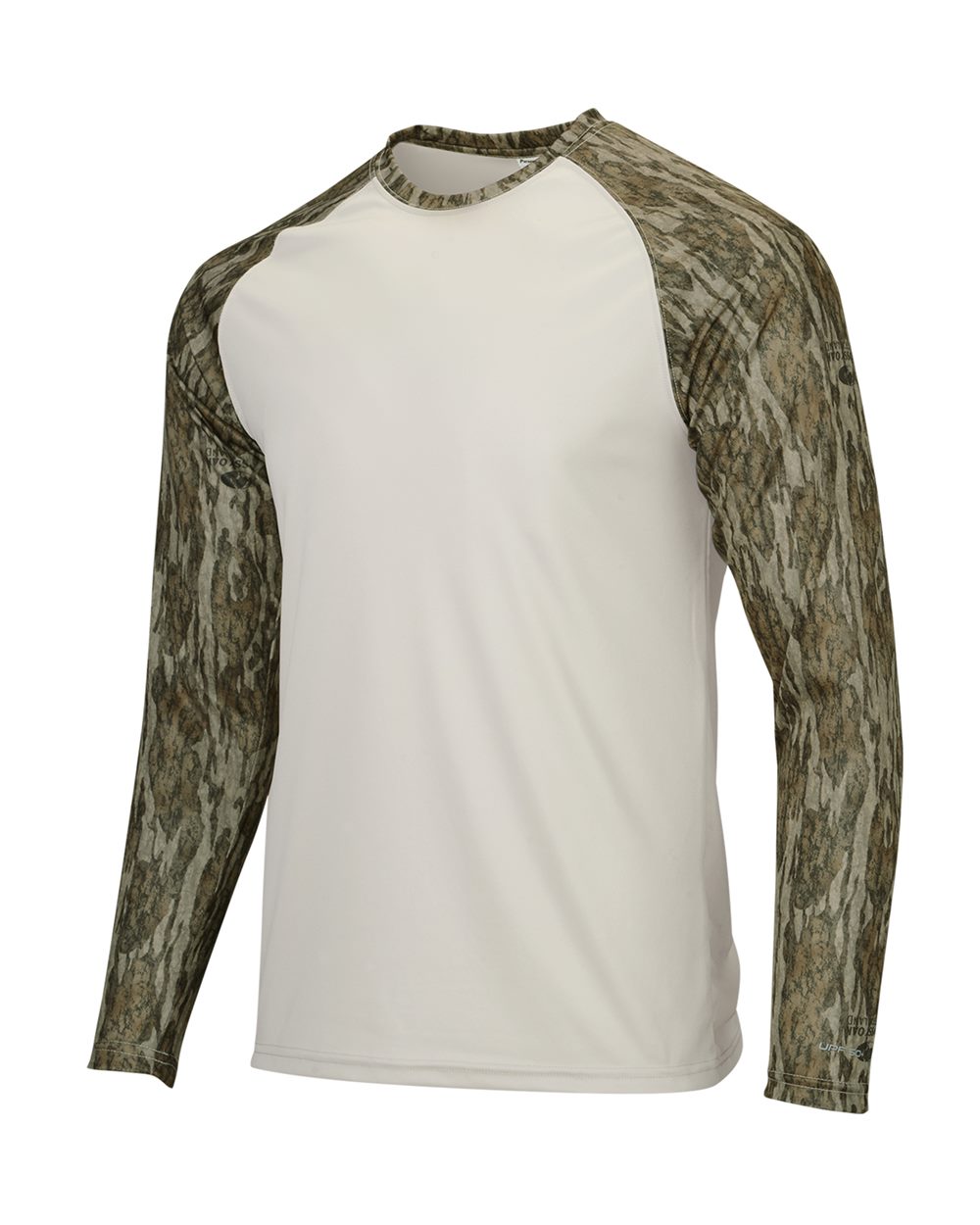 Bottomland Jackson Mossy Oak Colorblocked Long Sleeve T-Shirt - 236