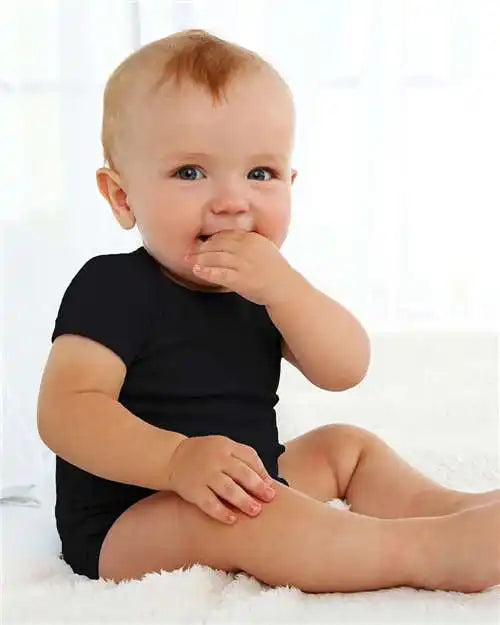Boxercraft Bk01 Baby Essential Bodysuit - Black