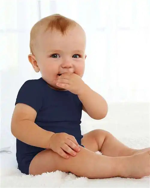 Boxercraft Bk01 Baby Essential Bodysuit - Navy